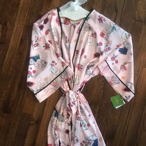 Kate Spade Dream A Little Dream Honeymoon Robe
